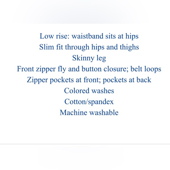 Micheal Kors women’s zipper pocket skinny jeans, size 4 - Picture 9 of 10